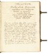 MANUSCRIPT  HAGIOGRAPHY.  Theatrum patientiae humanae.  Manuscript in Latin on paper.  Germany, 18th century